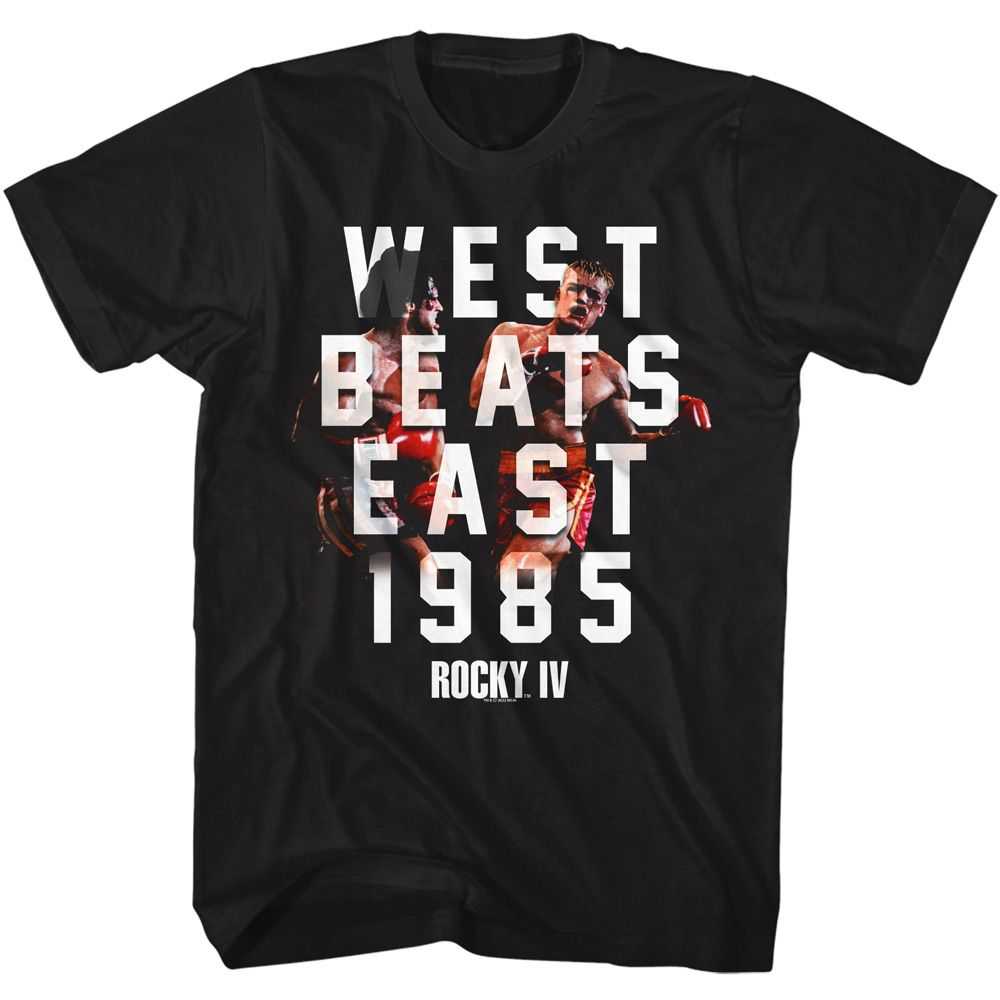 Rocky - ROCKY WEST BEATS EAST Adult Shirt