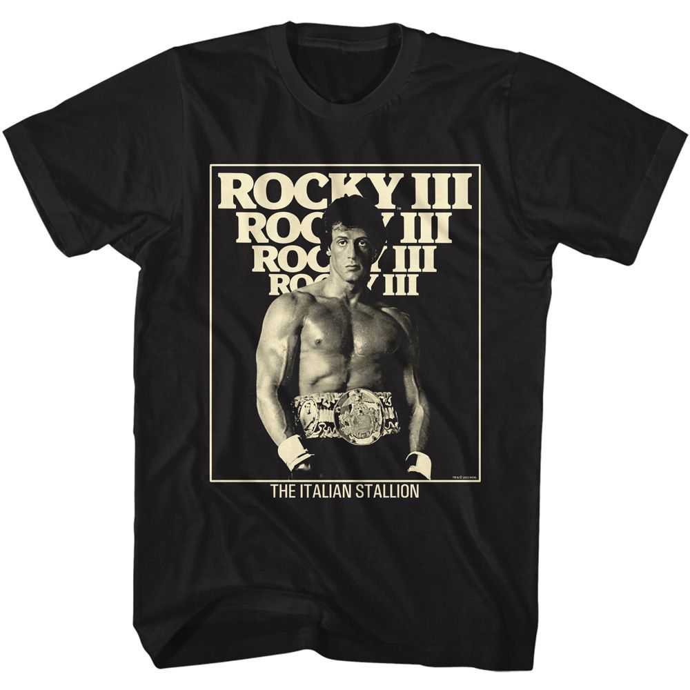 Rocky - ROCKY 3 ITALIAN STALLION Adult Shirt