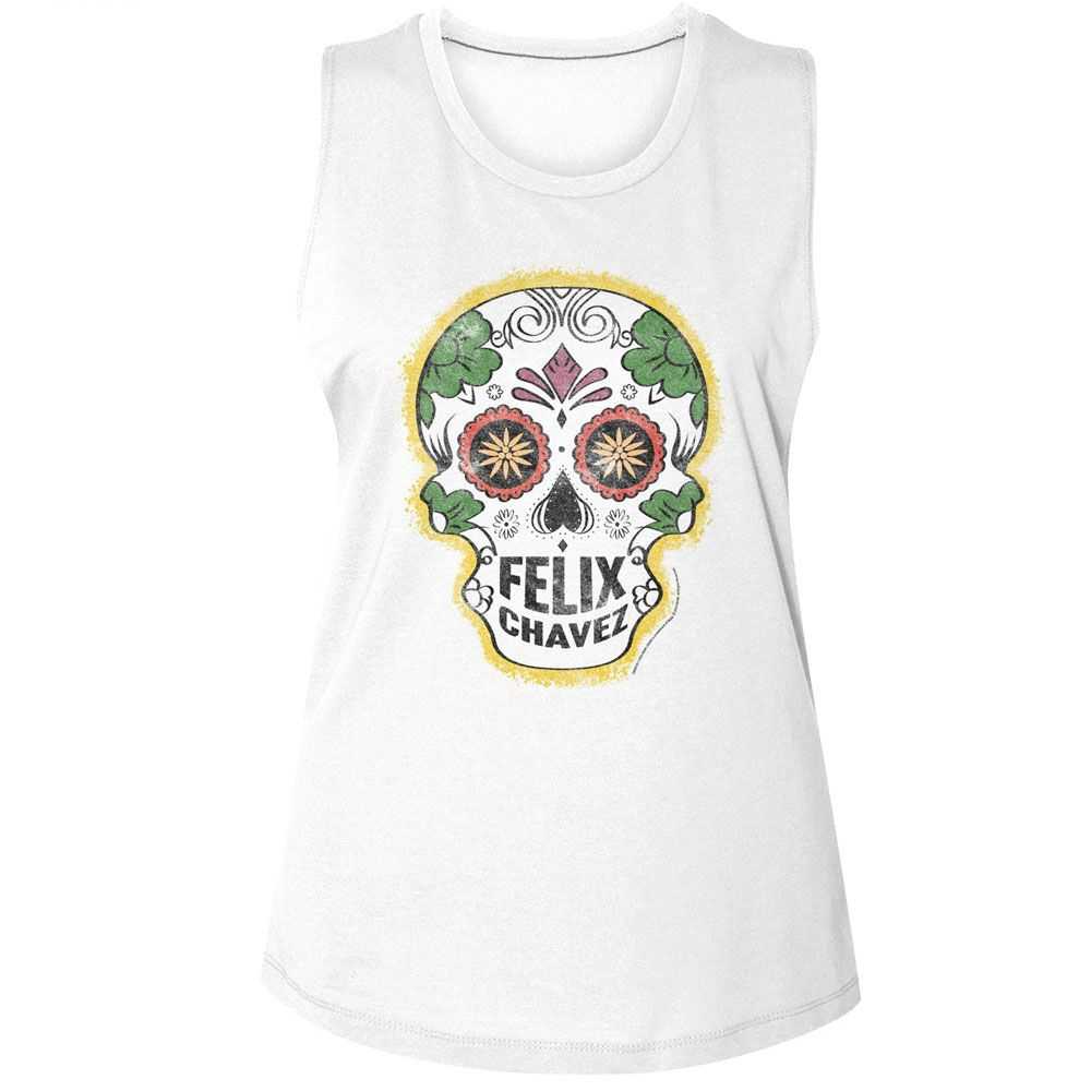 Rocky - ROCKY FELIX CHAVEZ SKULL Adult Shirt