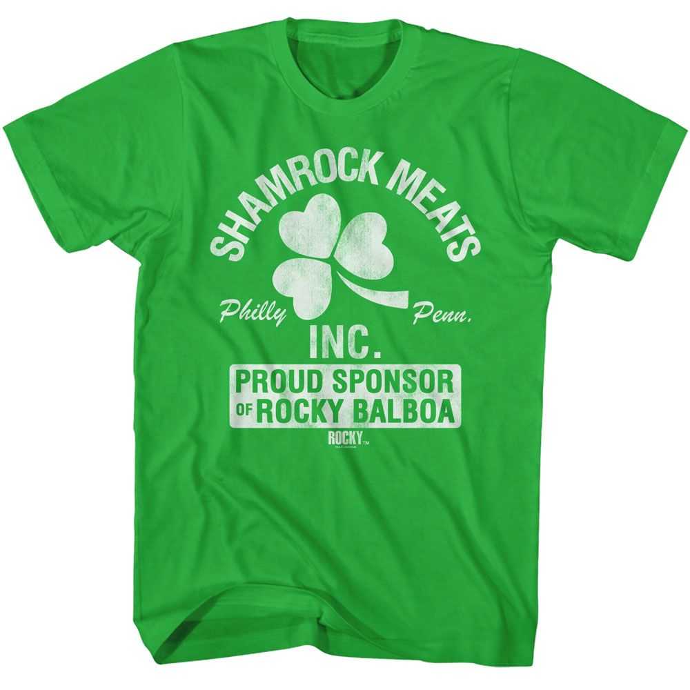 Rocky - ROCKY SHAMROCK MEATS PHILLY Adult Shirt