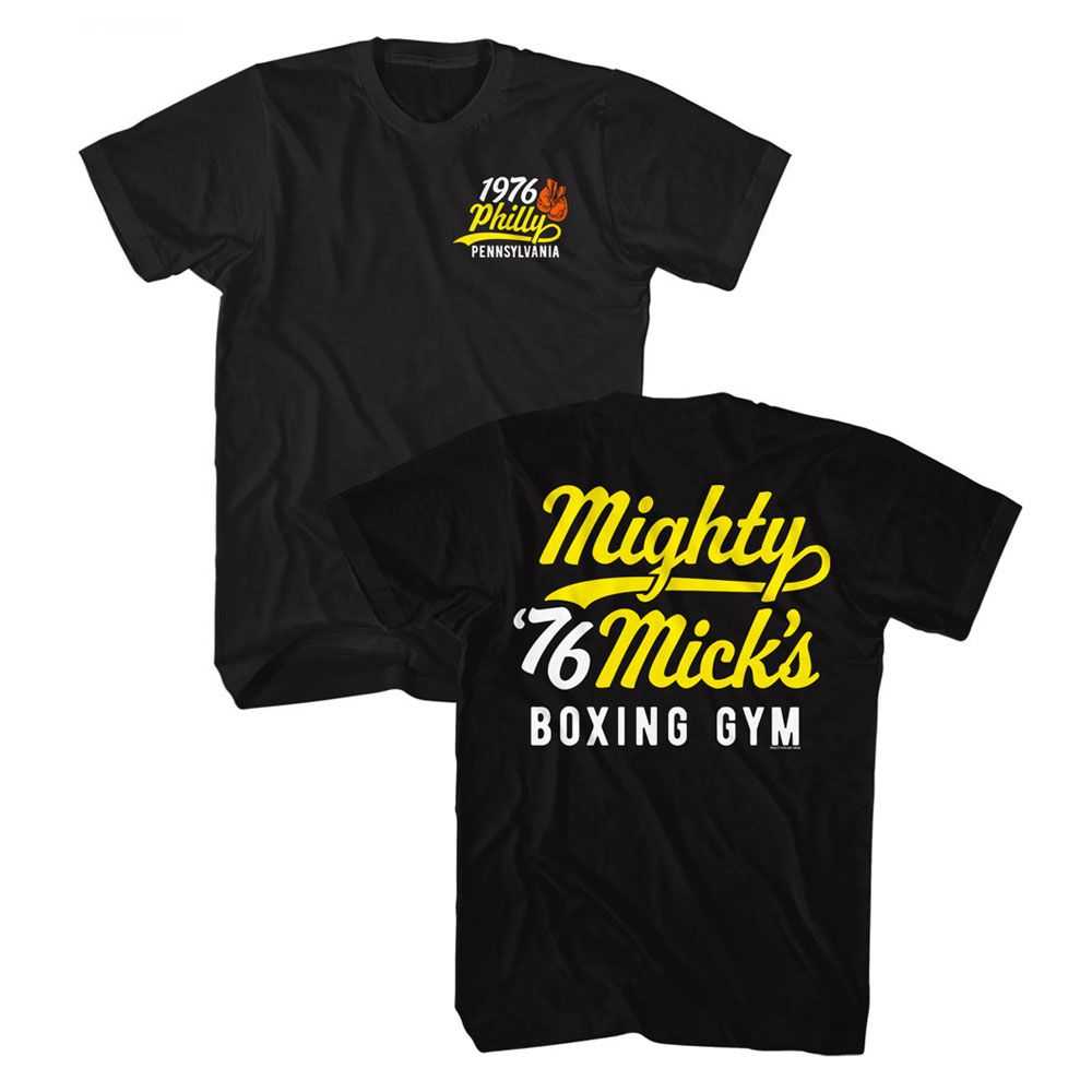 Rocky - ROCKY MIGHTY MICKS GYM FRONT AND BACK Adult Shirt