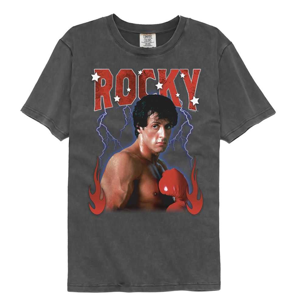 Rocky - ROCKY LIGHTNING FLAMES Adult Shirt