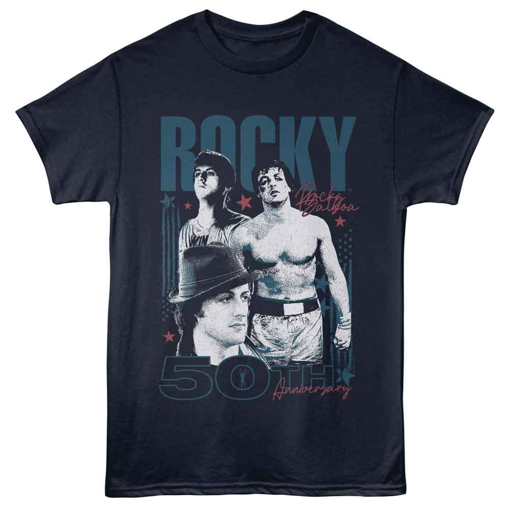 Rocky - ROCKY STARS AND STRIPES 50TH Adult Shirt