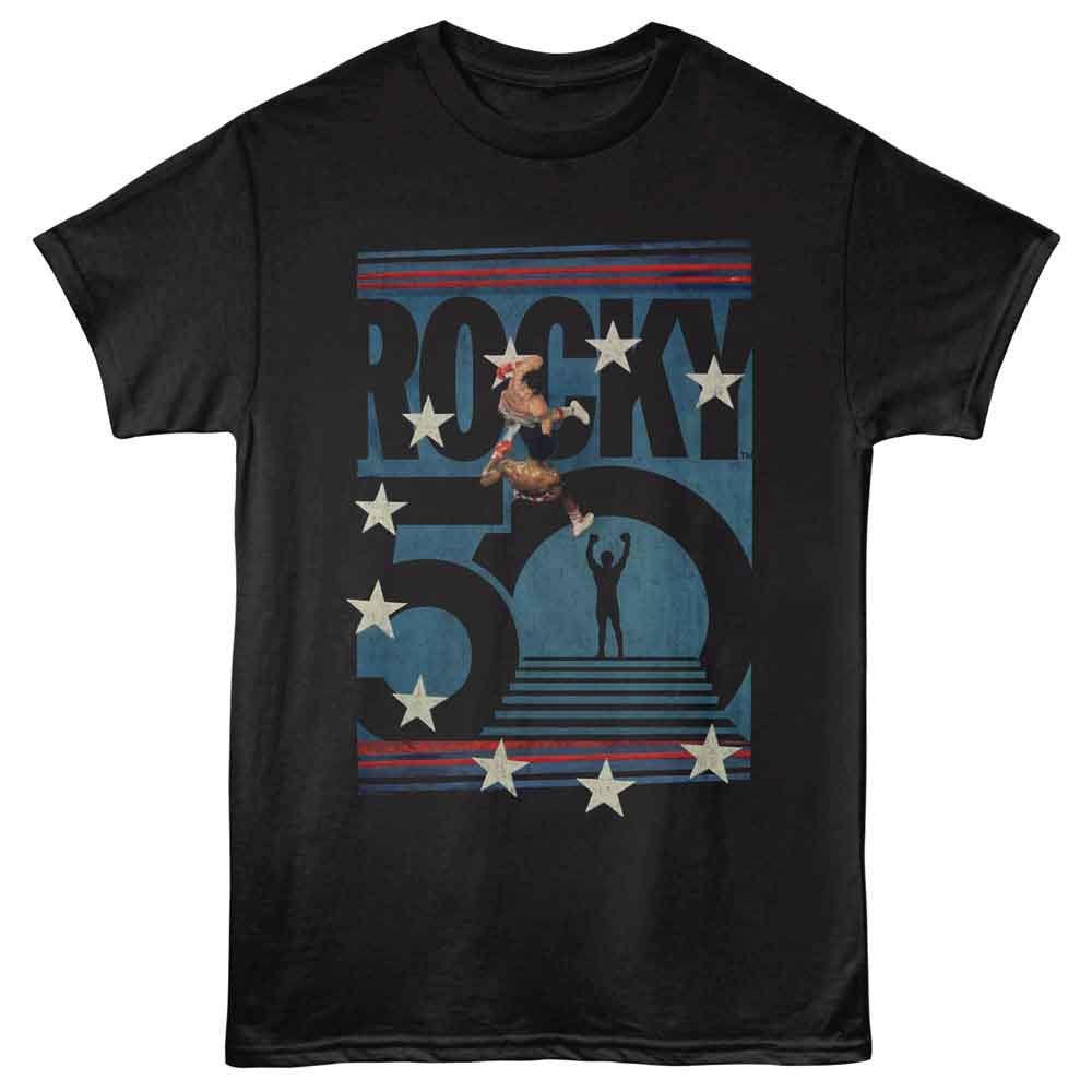 Rocky - ROCKY 50TH BOXING RING Adult Shirt