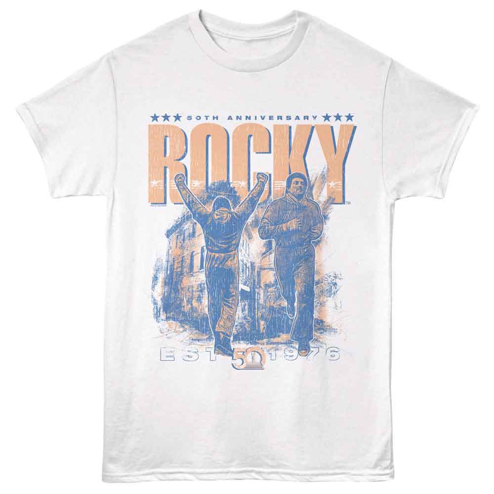 Rocky - ROCKY 50TH ANNIVERSARY Adult Shirt