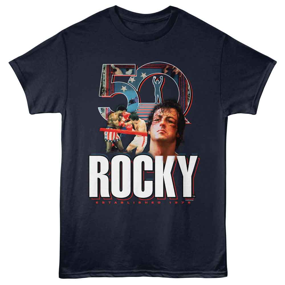 Rocky - ROCKY 50 IMAGE INLAY Adult Shirt