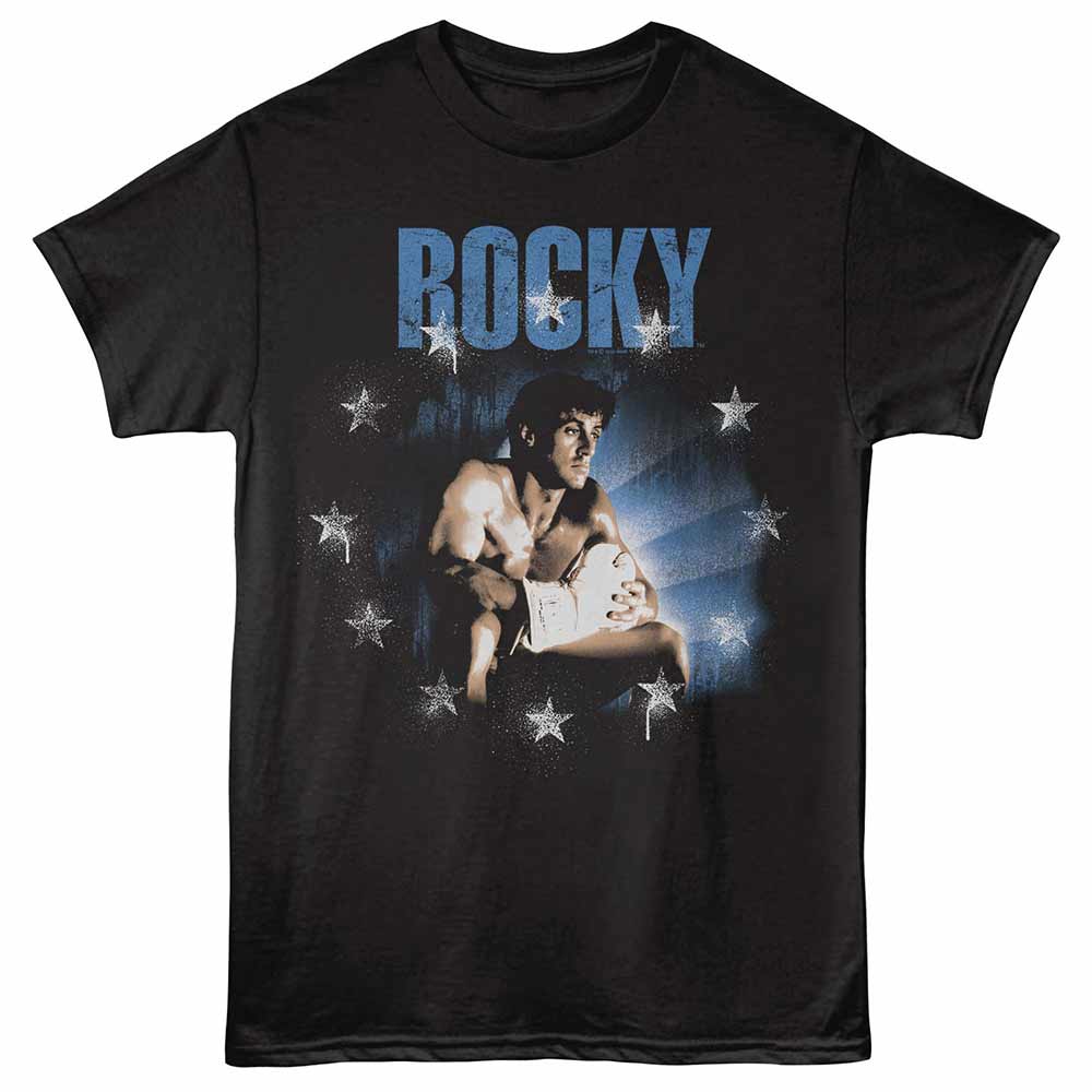 Rocky - ROCKY LIGHTNING AND STARS Adult Shirt