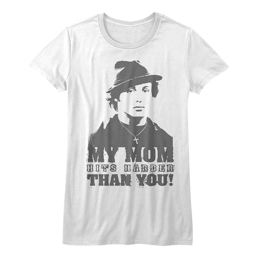 Rocky - MY MOM HITS HARDER Adult Shirt