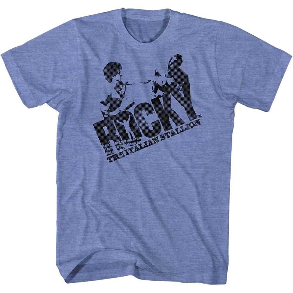 Rocky - HALFTONE LOGO Adult Shirt