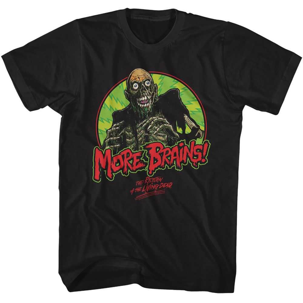Return of the Living Dead - ROTLD TARMAN MORE BRAINS Adult Shirt