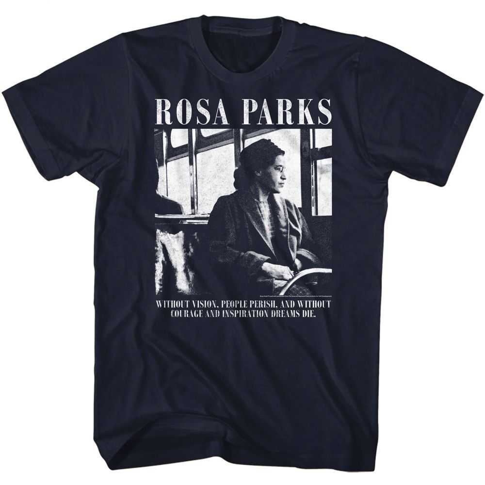 Rosa Parks - ROSA PARKS VISION AND COURAGE Adult Shirt