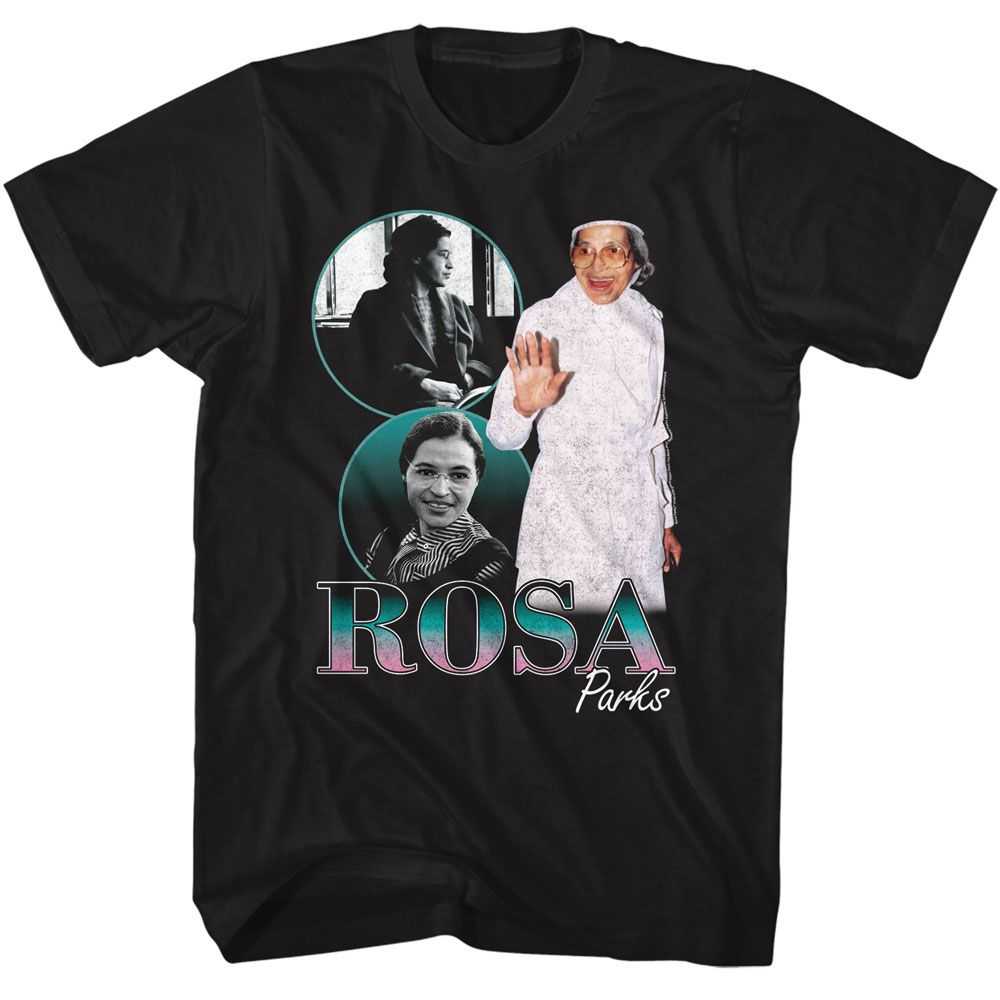 Rosa Parks - ROSA PARKS ROSA COLLAGE Adult Shirt