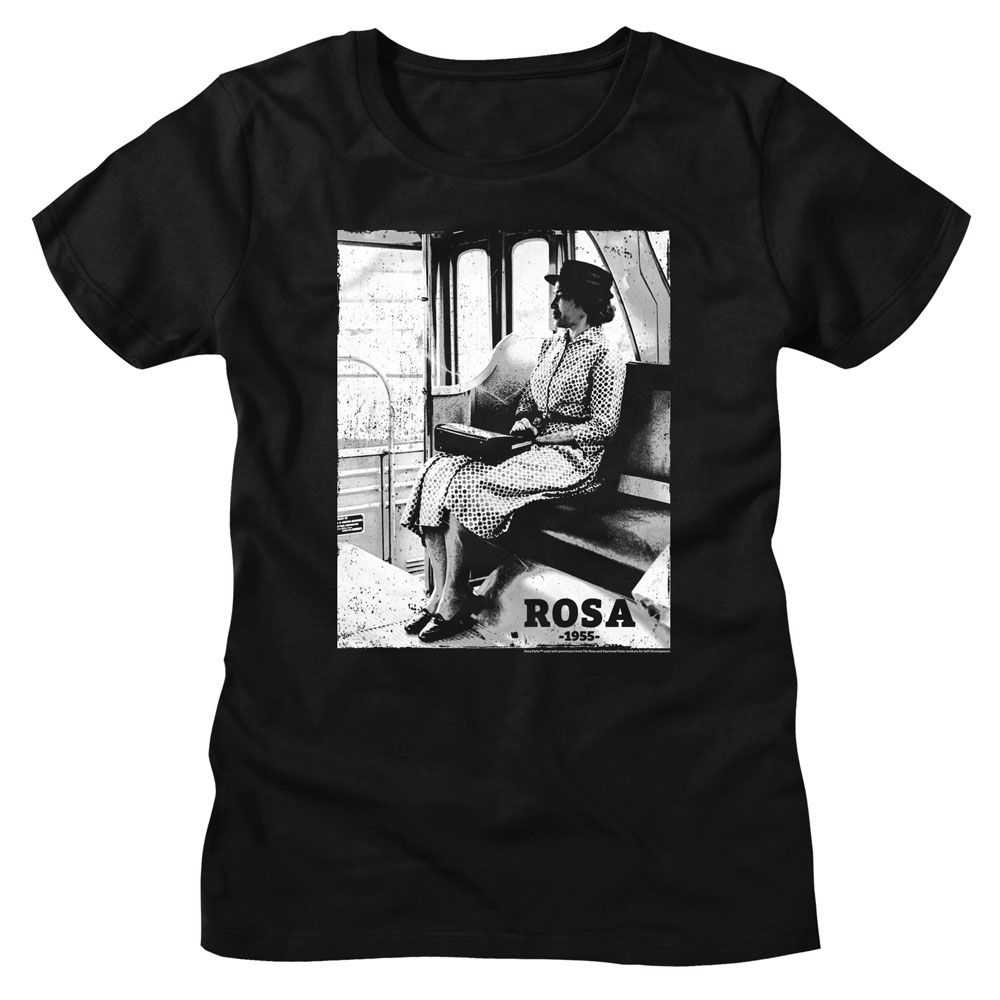 Rosa Parks - ROSA PARKS BW PHOTO Adult Shirt