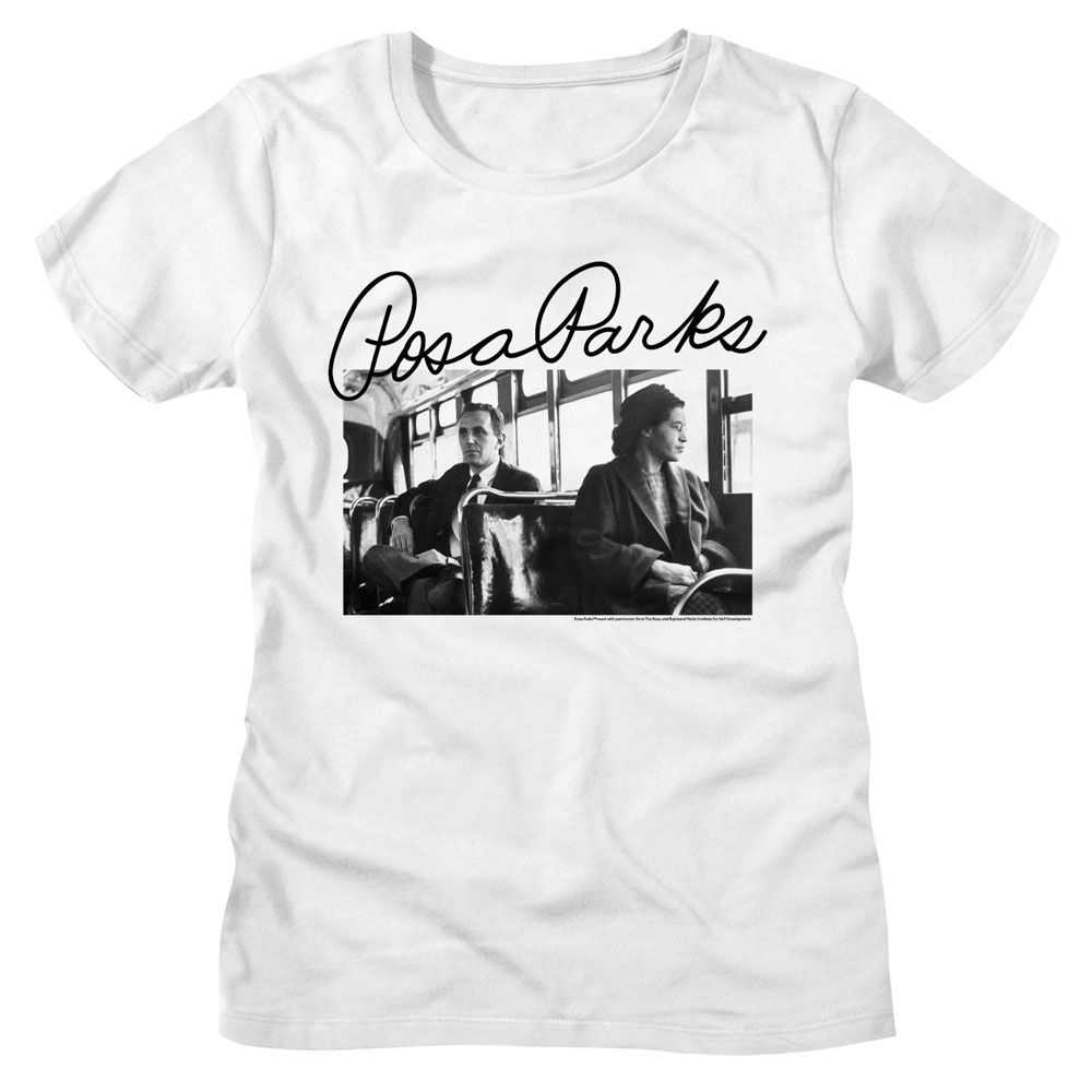 Rosa Parks - ROSA PARKS PHOTO AND SIGNATURE Adult Shirt
