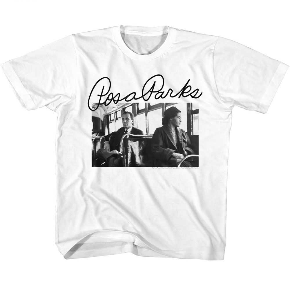 Rosa Parks - ROSA PARKS PHOTO AND SIGNATURE Youth Shirt