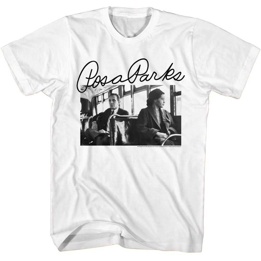 Rosa Parks - ROSA PARKS PHOTO AND SIGNATURE Adult Shirt