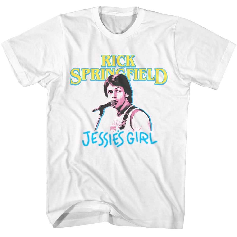 Rick Springfield - RICK SPRINGFIELD JESSIES GIRL Adult Shirt