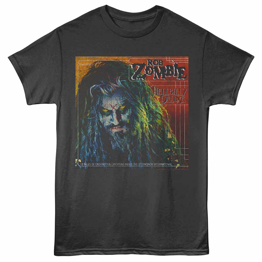 Rob Zombie - ROB ZOMBIE HELLBILLY COVER Adult Shirt