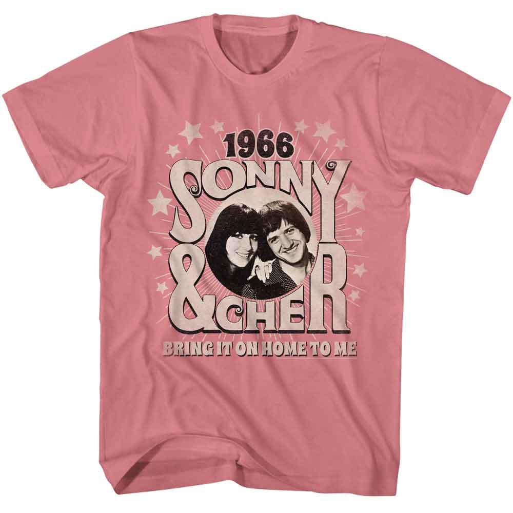 Sonny and Cher - SONNY AND CHER BRING IT ON HOME Adult Shirt