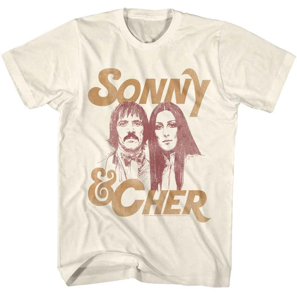 Sonny and Cher - SONNY AND CHER Adult Shirt