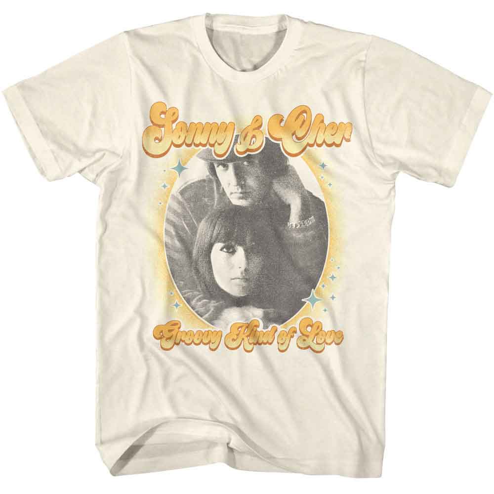 Sonny and Cher - SONNY AND CHER GROOVY KIND OF LOVE Adult Shirt