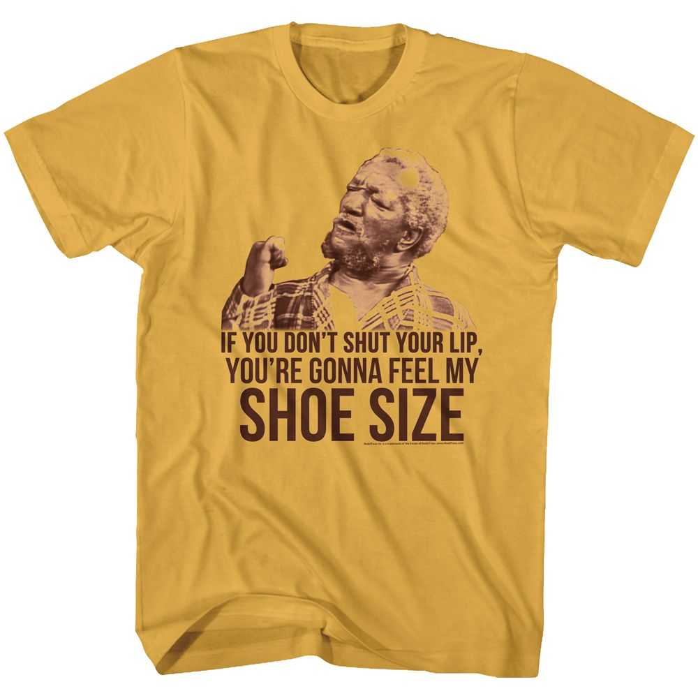 Redd Foxx - SHOE SIZE Adult Shirt