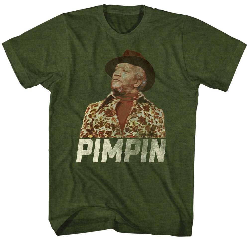 Redd Foxx - PIMPIN Adult Shirt