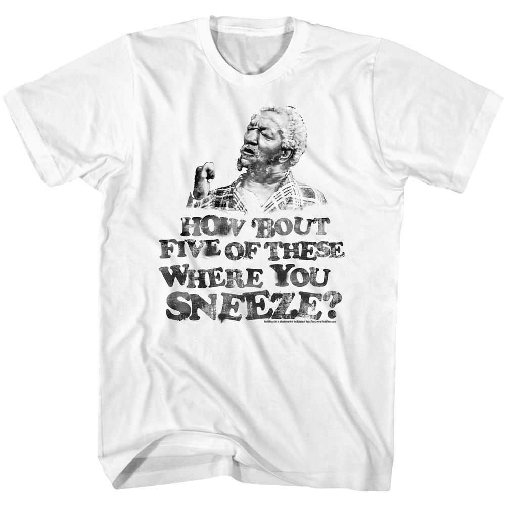 Redd Foxx - SNEEZE Adult Shirt