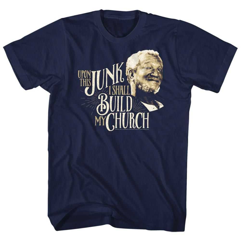 Redd Foxx - JUNK CHURCH Adult Shirt