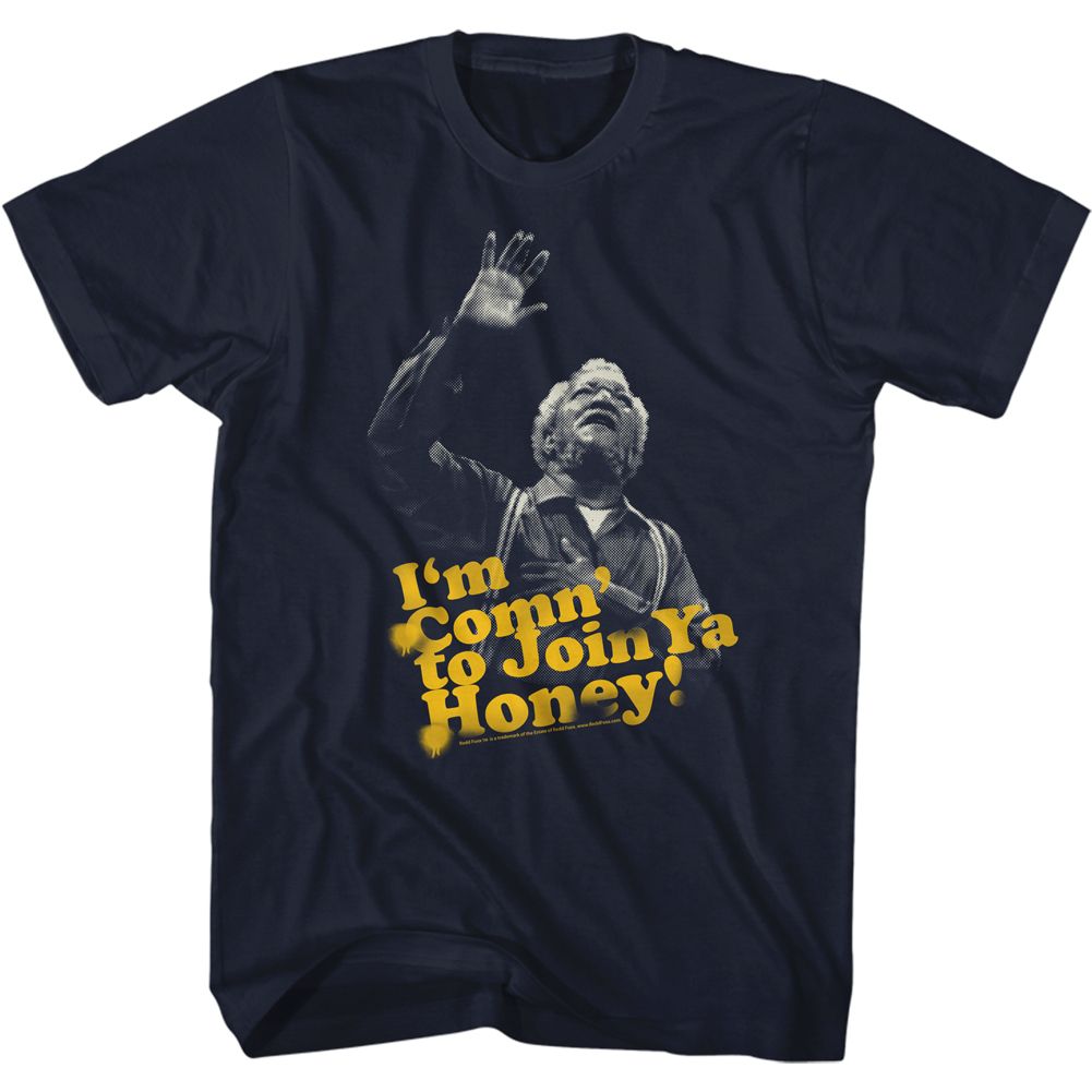 Redd Foxx - COMN TO YA HONEY Adult Shirt