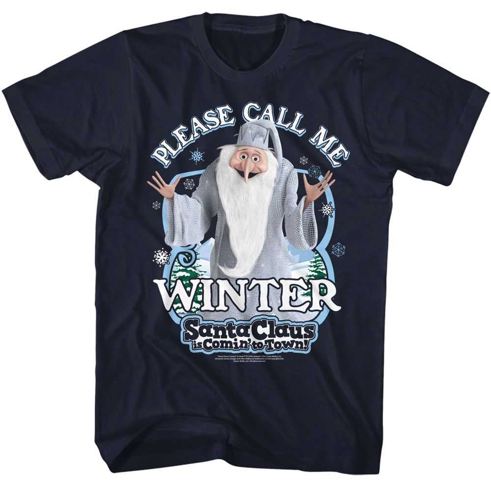 Santa Claus Is Coming to Town - SANTA WINTER Adult Shirt