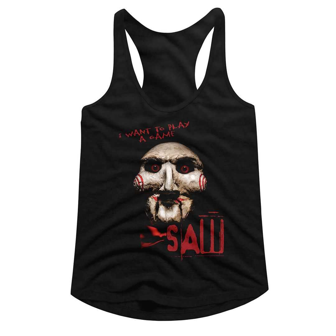 Saw - SAW I WANT TO PLAY Adult Shirt