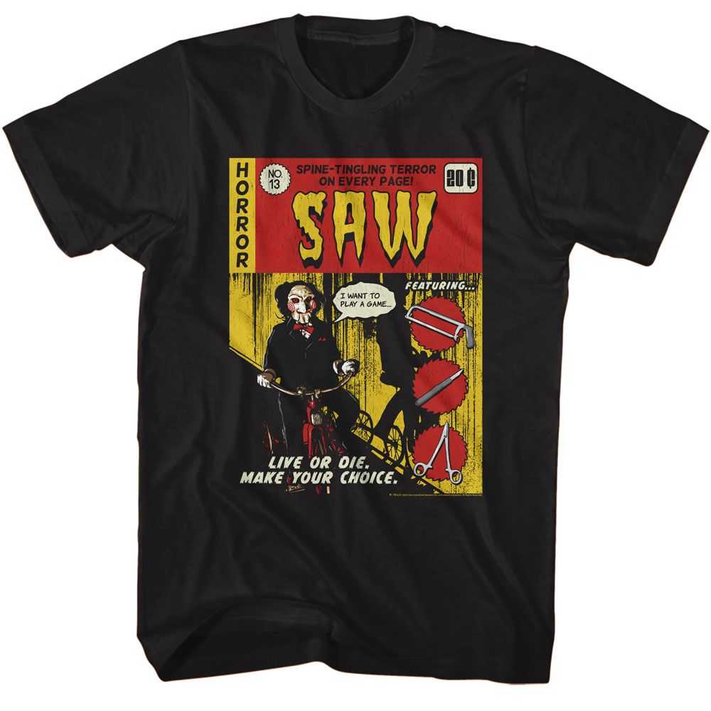 Saw - SAW JIGSAW COMIC BOOK Adult Shirt