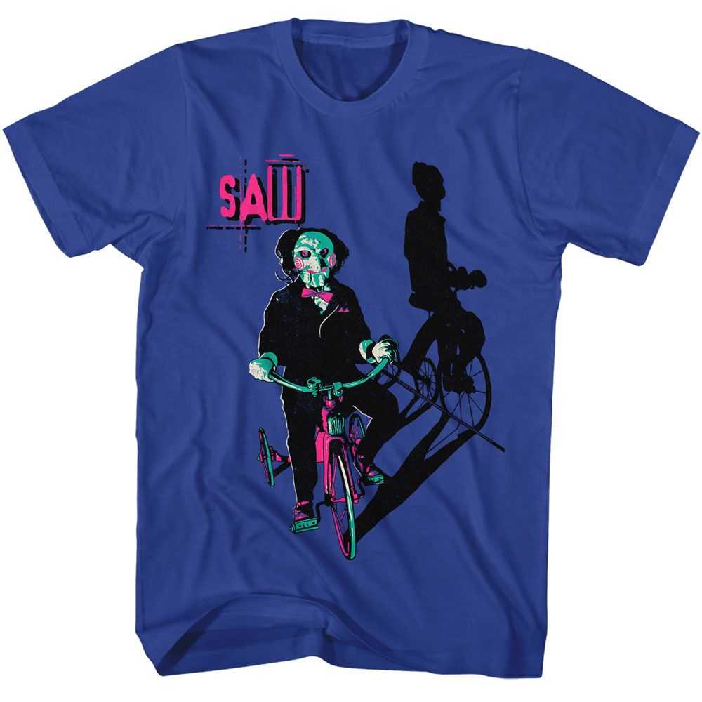 Saw - SAW BILLY ON TRICYCLE Adult Shirt
