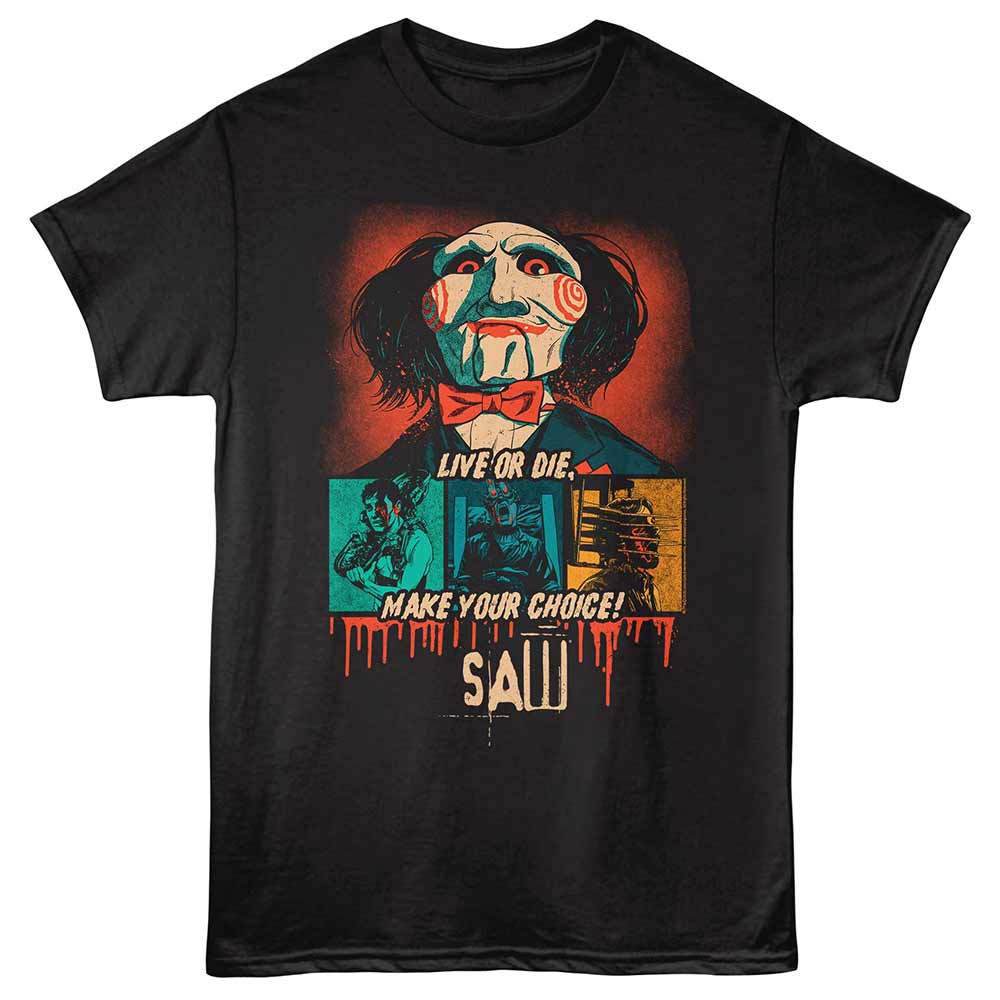 Saw - SAW RETRO COMP Adult Shirt