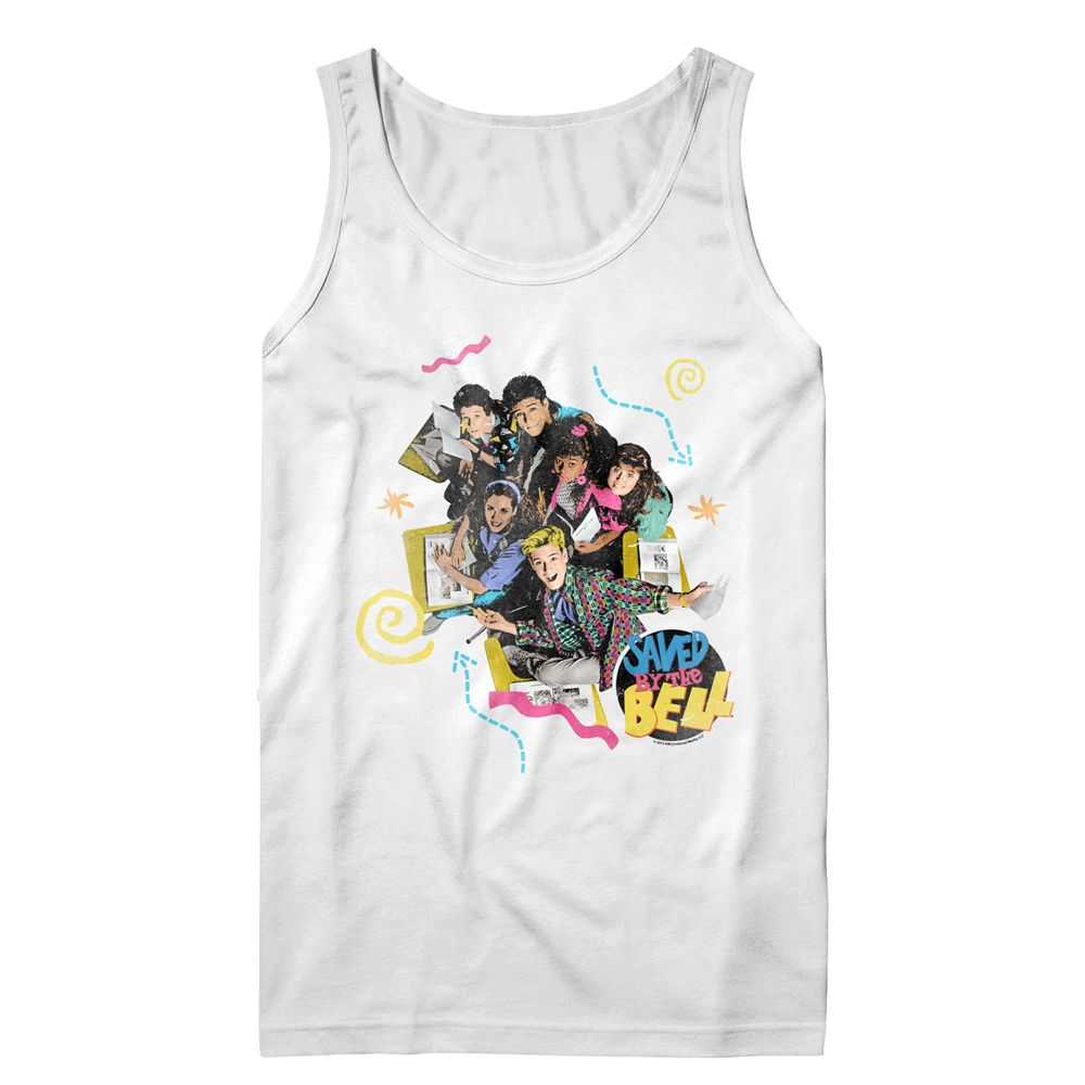 Saved By The Bell - CLASSROOM HIJINX Adult Shirt