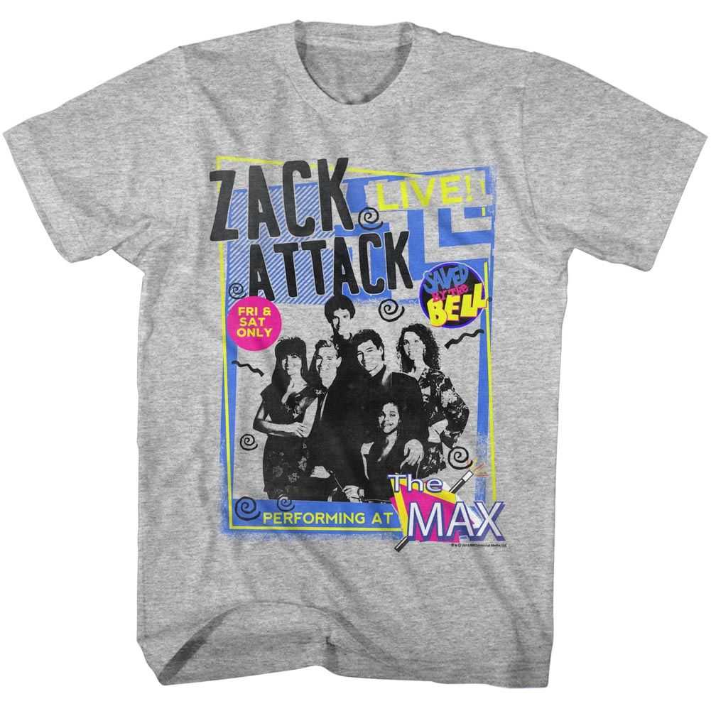Saved By The Bell - ZACK BAND Adult Shirt