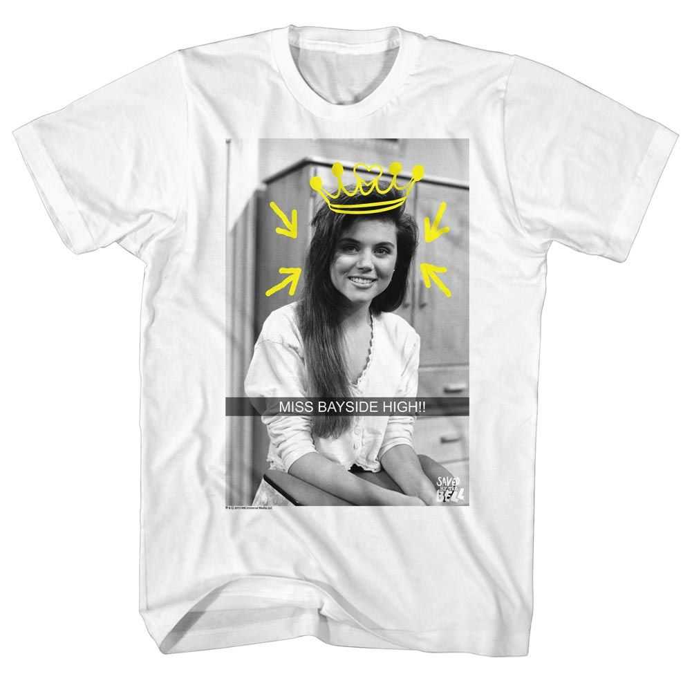 Saved By The Bell - MISS BAYSIDE SNAP Adult Shirt
