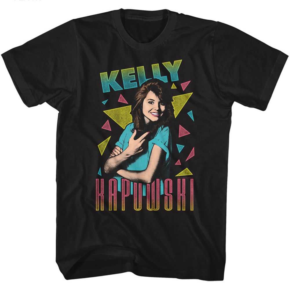 Saved By The Bell - KELLY TRIANGLES Adult Shirt