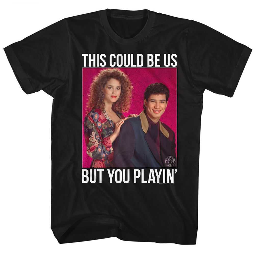 Saved By The Bell - PLAYIN DOTS Adult Shirt