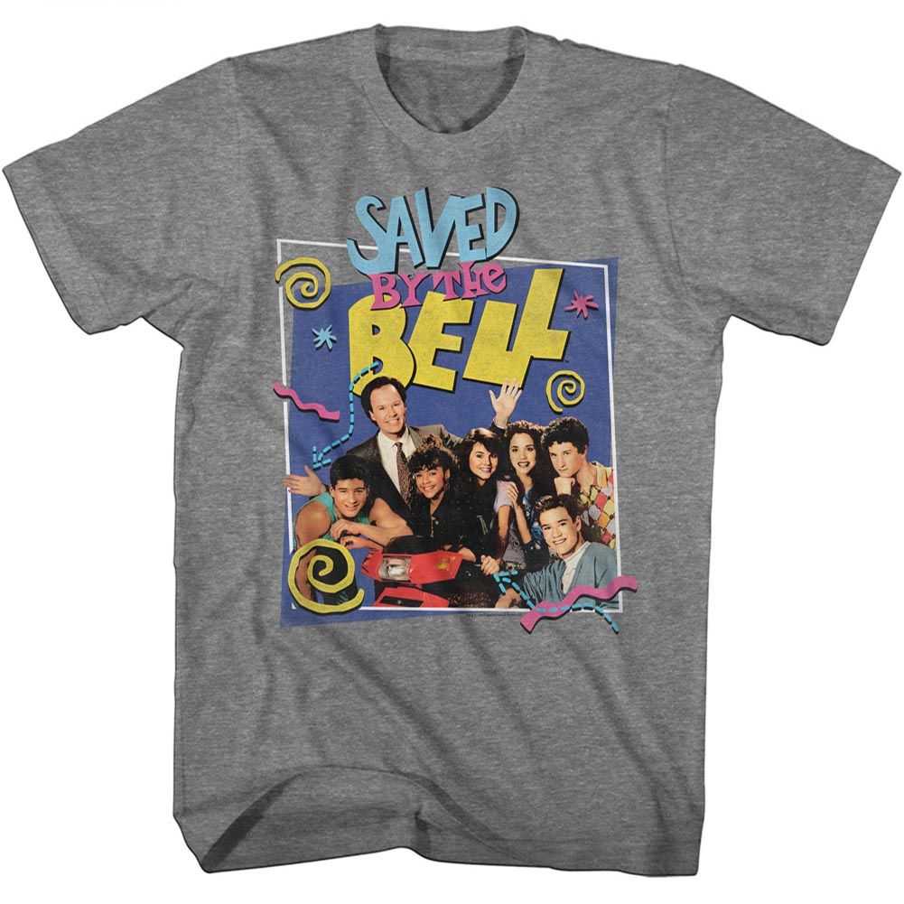 Saved By The Bell - GROUP W/ BELDING Adult Shirt