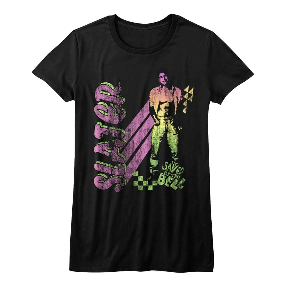 Saved By The Bell - NEON SLATER Adult Shirt