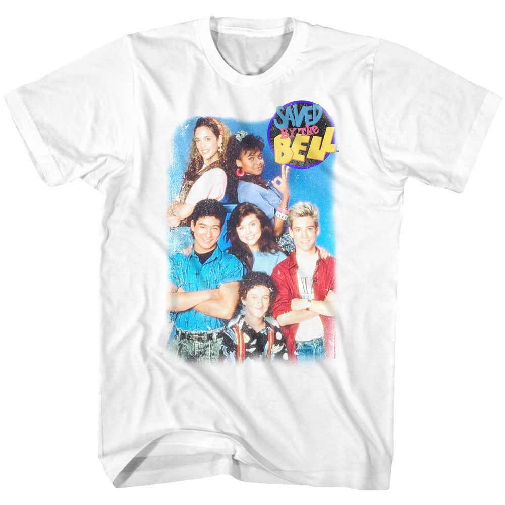 Saved By The Bell - GROUP SHOT Adult Shirt