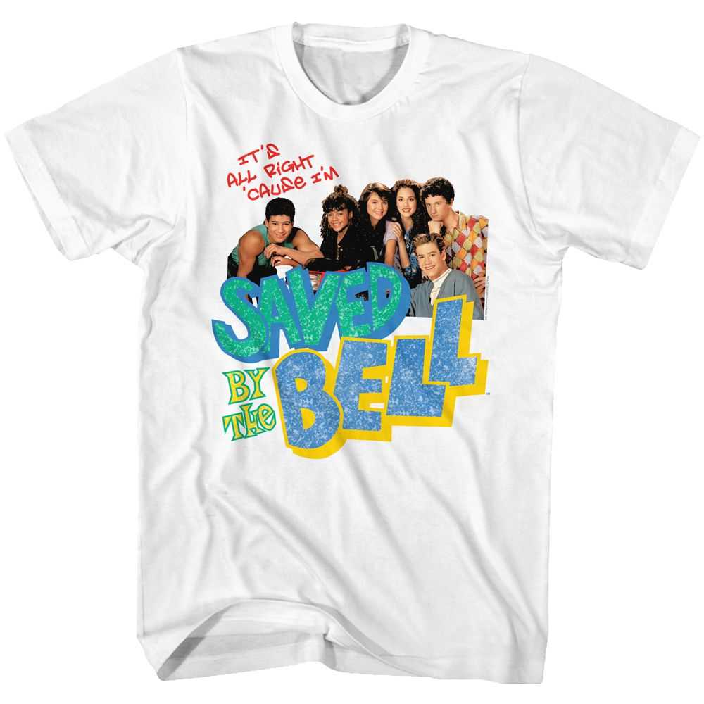 Saved By The Bell - TACKY COLLAGE Adult Shirt