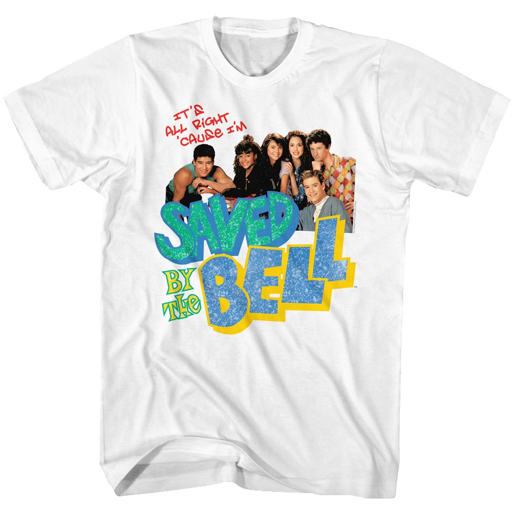 Saved By The Bell - TACKY COLLAGE Adult Shirt