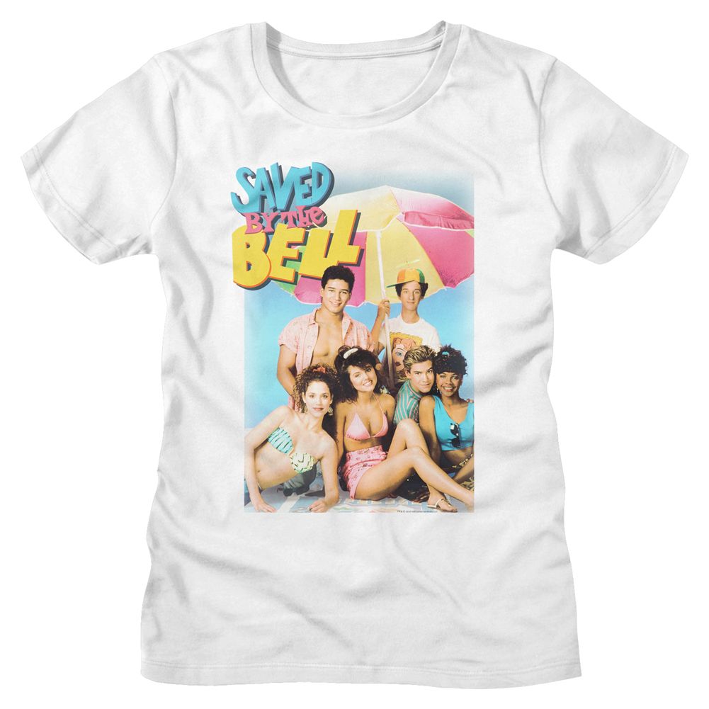Saved By The Bell - FADED BEACHY Adult Shirt