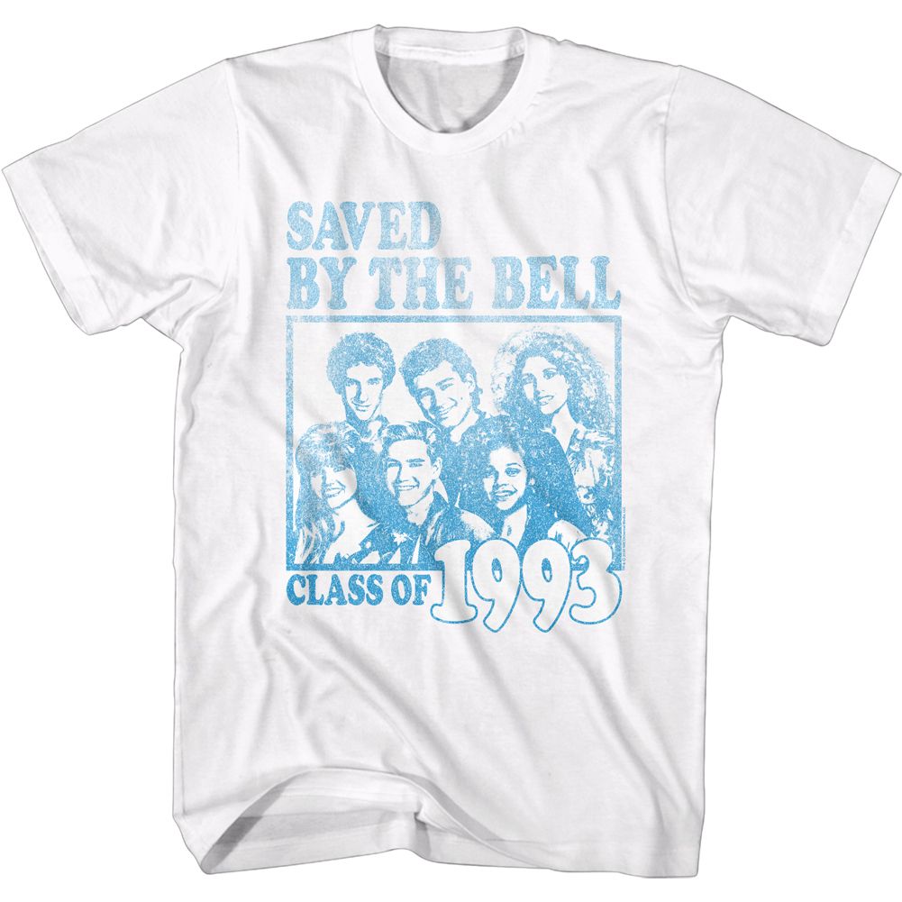 Saved By The Bell - FADED CLASS OF 93 Adult Shirt