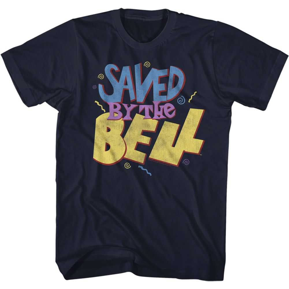 Saved By The Bell - FADED SQUIGGLES Adult Shirt