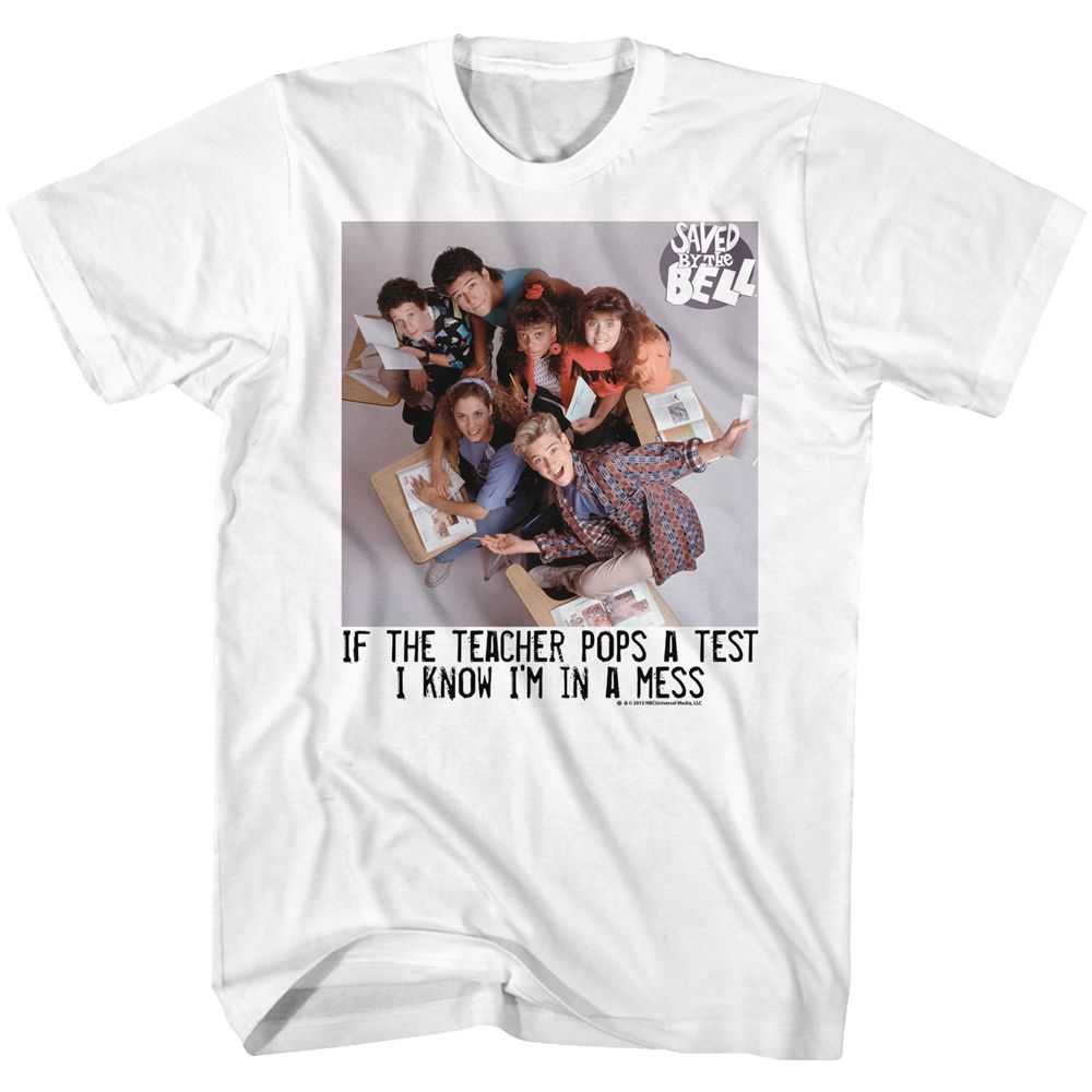 Saved By The Bell - IN A MESS Adult Shirt