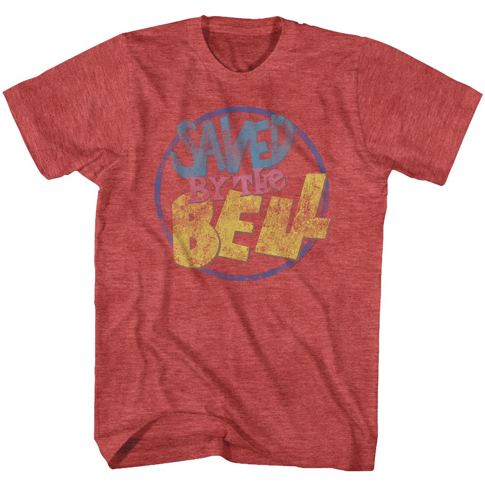 Saved By The Bell - DISTRESSED LOGO Adult Shirt